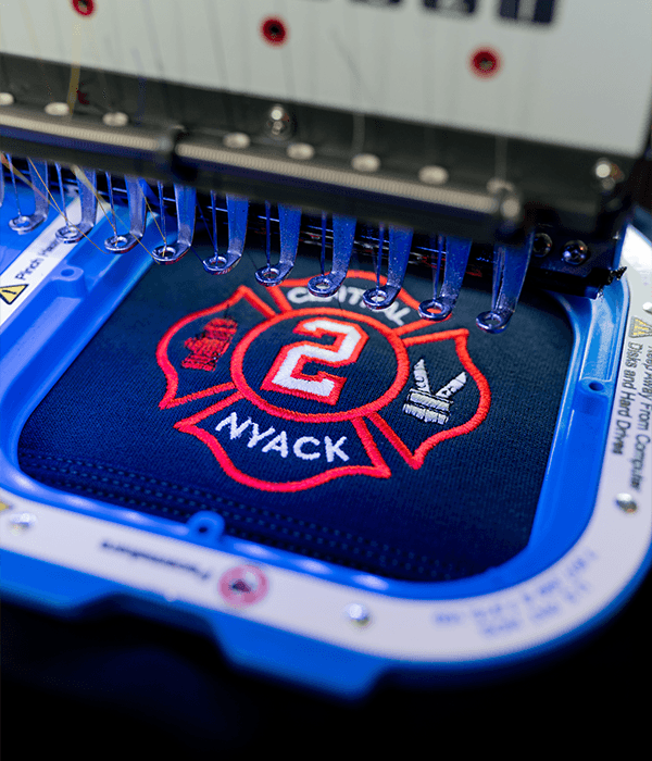 Professional embroidered polo shirts with company logo